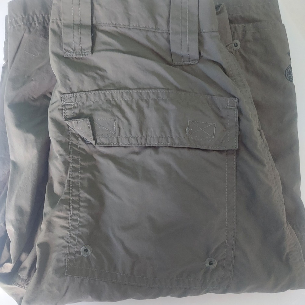 Boy Scouts Cargo Shorts Adult Mens Size XS X-Small Uniform Green Nylon